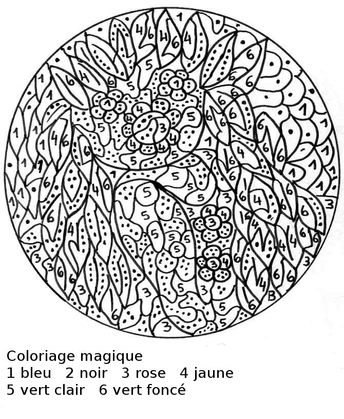 Coloriage204: Coloriage Magique Pour Adulte serapportantà Mandala Cm1