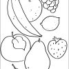 Coloriages De Fruits Et Légumes | Coloriage Fruits à Dessin Fruits D Automne