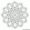 Coloriages Mandala Formes Geometriques 008 | Coloriage avec Coloriage Formes Géométriques Imprimer
