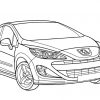 Coloring Pages: Peugeot, Printable For Kids &amp; Adults, Free concernant Coloriage Voitures Cars