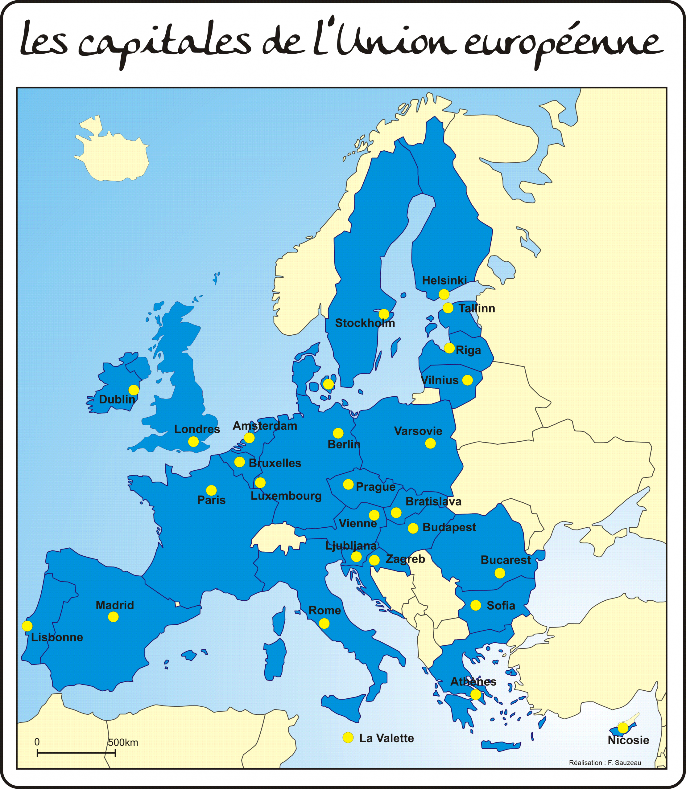 Comment Apprendre Les Capitales De L Union Europeenne avec Quiz Sur Les Capitales De L Union Européenne
