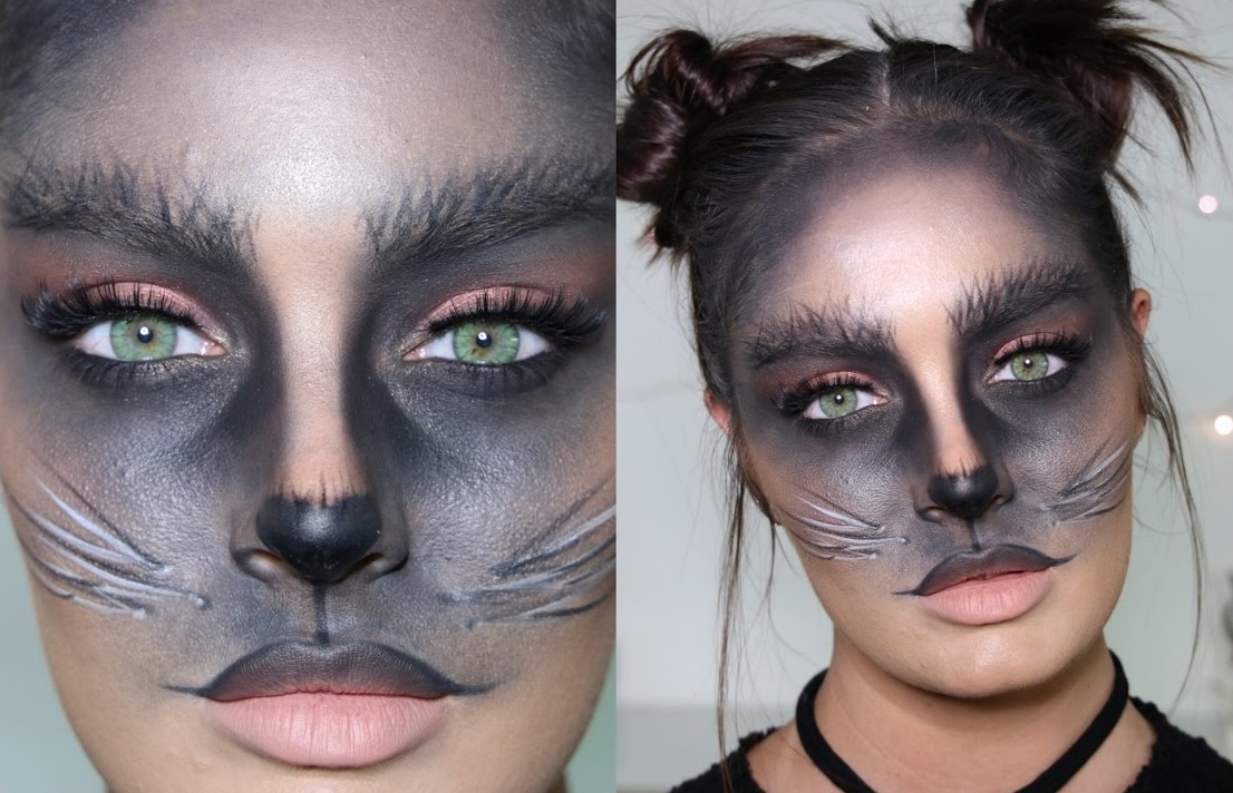 Comment Créer Un Déguisement Et Maquillage De Chat Chic intérieur Comment Faire Un Maquillage Pour Halloween