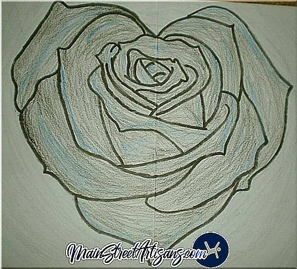 Comment Dessiner Une Rose Étape Par Étape Avec Un Crayon destiné Comment Dessiner Une Rose Etape Par Etape
