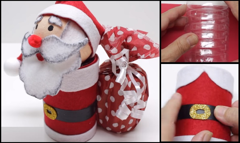 Comment Fabriquer Un Père Noël À Offrir En Cadeau ? Un destiné Fabriquer Une Botte De Noel En Carton
