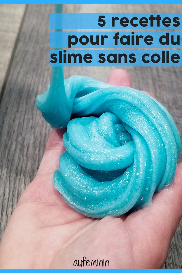 Comment Faire Du Slime Sans Colle ? | Slime Sans Colle pour Comment Faire Du Slime Avec De La Colle Cleopatre