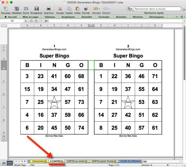 Comment Générer Des Cartes Bingo? - Générateur Bingo tout Grille Bingo À Imprimer
