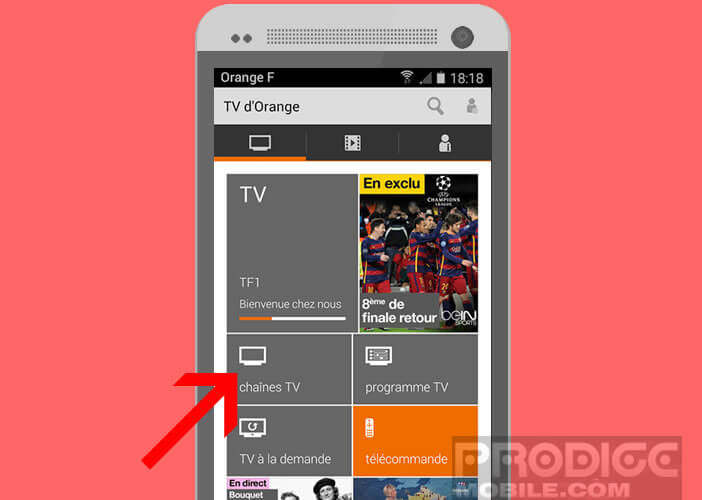 Comment Regarder Gratuitement La Tv Sur Son Mobile Android destiné Application Tv Orange Pour Tablette Android