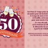 Confettis Et Flûtes À Champagne - Invitation Anniversaire concernant Texte Humoristique Invitation Anniversaire 50 Ans