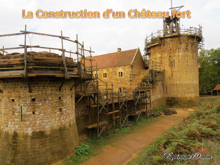 Construction D'Un Chateau Fort à Chateaux Forts Moyen Age