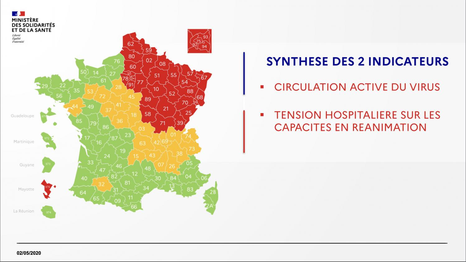 Coronavirus : Découvrez La Carte De France Du encequiconcerne Département 02 Carte France