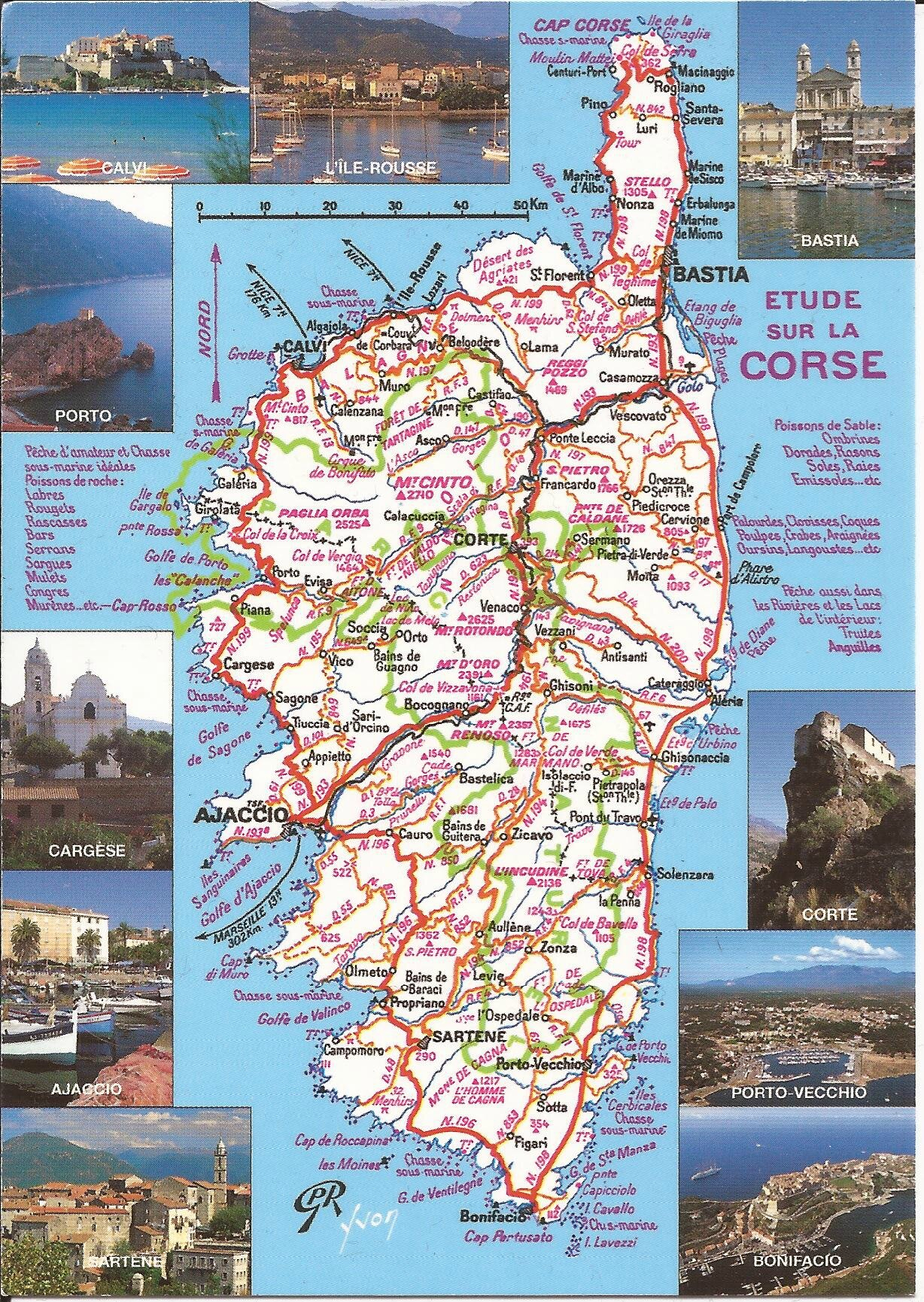 Corse : Tous Les Messages Sur Corse - Avec Un Petit Rien serapportantà Carte Du Sud De La France Détaillée