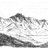 Croquis De Montagne | Nature Sketch, Abstract Artwork concernant Dessin De Paysage Facile