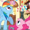 Cupcakes | Rainbow Dash, My Little Pony Youtube, Pinkie Pie destiné My Little Pony Rainbow Dash Pinkie Pie