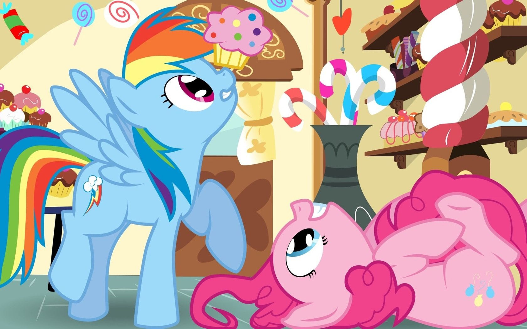Cupcakes | Rainbow Dash, My Little Pony Youtube, Pinkie Pie destiné My Little Pony Rainbow Dash Pinkie Pie