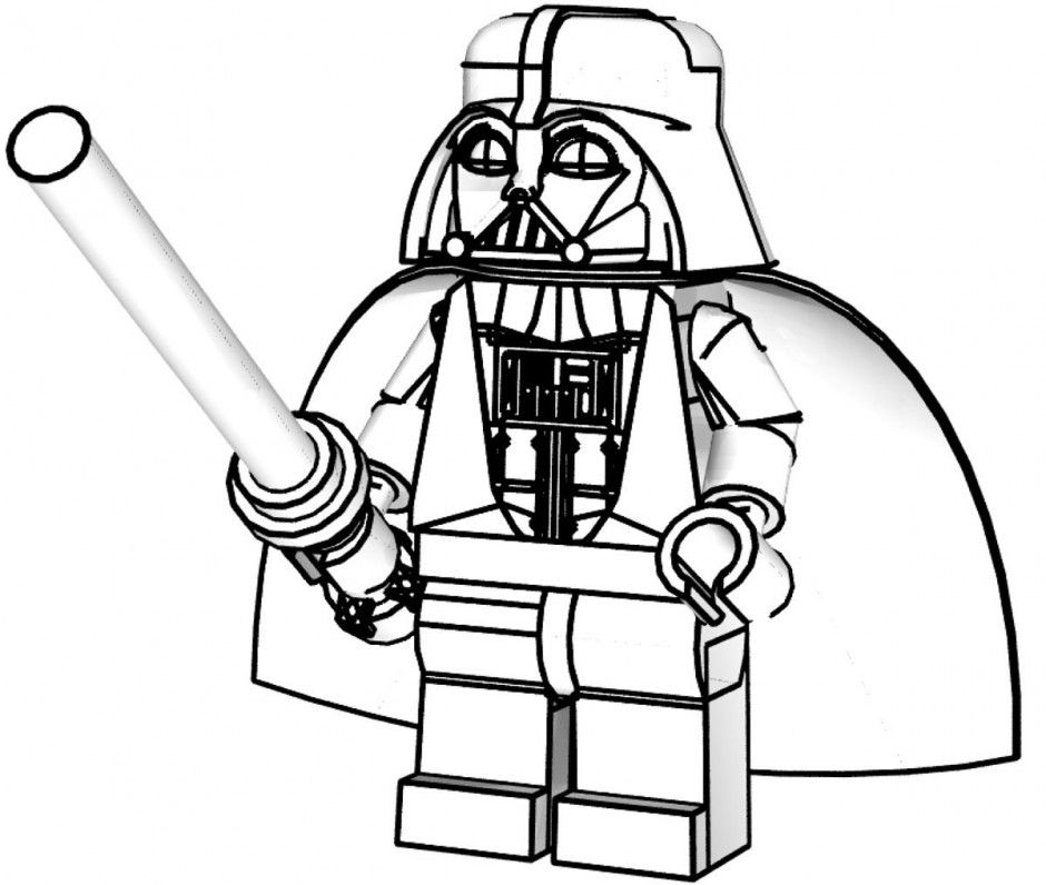 Darth Vader Coloring Pages - Best Coloring Pages For Kids concernant Dessin À Colorier Star Wars Lego