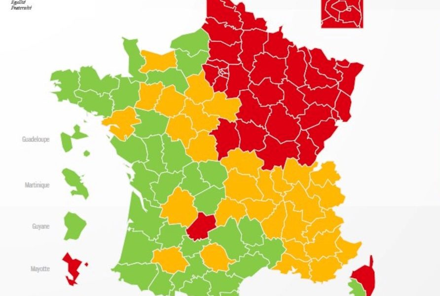 Déconfinement : Tous Les Départements De Bourgogne Franche dedans Tous Les Départements Français