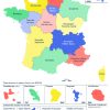 Découpage Administratif De La France : Les Régions | Vie destiné Carte De France Avec Région Et Département