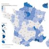 Découvrez La Carte Des Crimes Et Délits En France Et Dans intérieur Carte Des Départements De France 2017