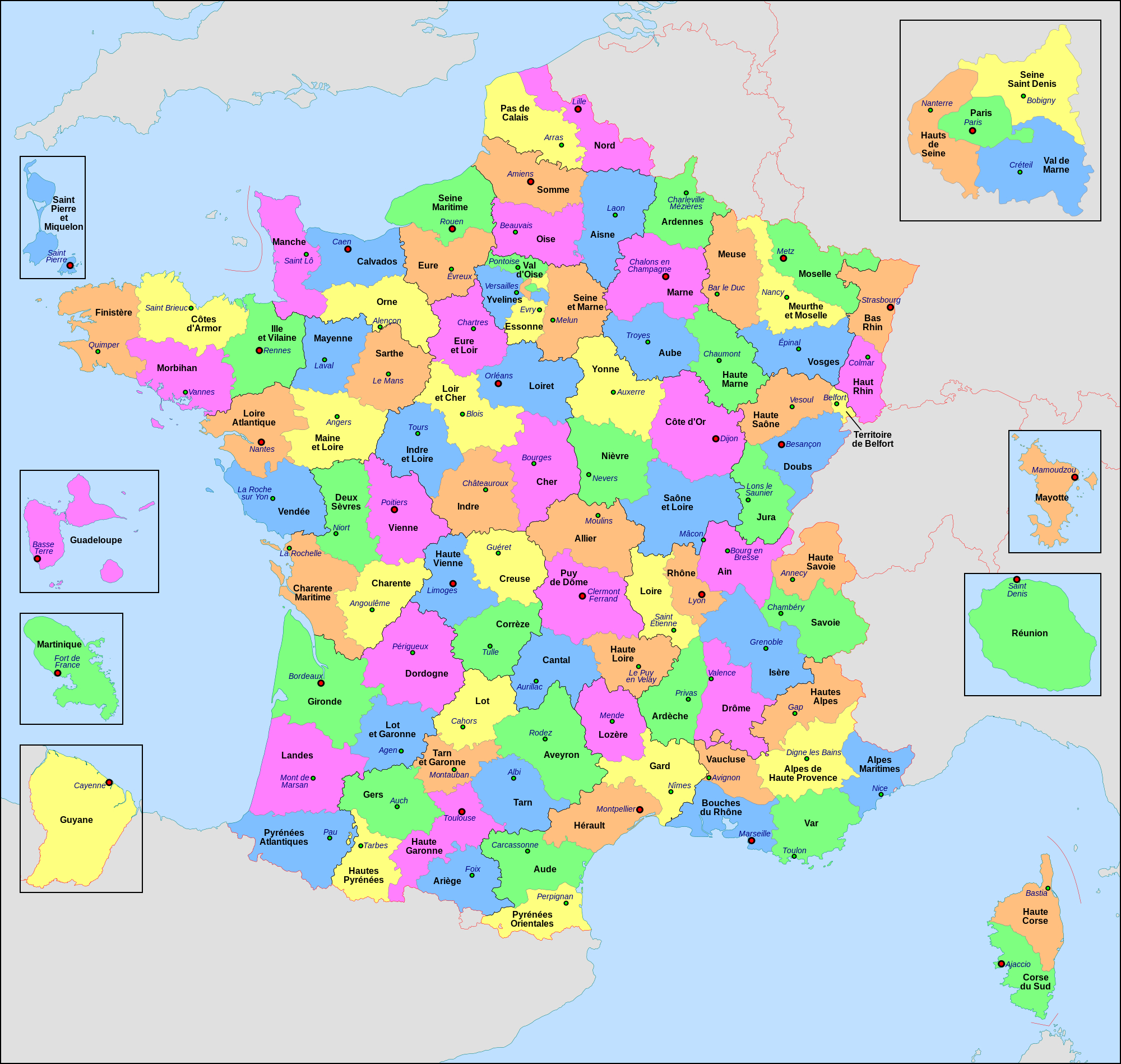 Départements De France - Arts Et Voyages encequiconcerne Listes Des Départements De France