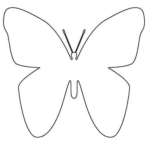 Des Idées De Papillons - Décoration - Forum Mariages encequiconcerne Gabarit Papillon À Découper