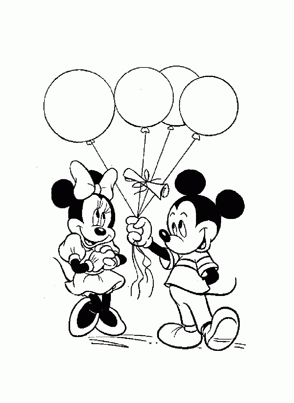 Dessin À Colorier Maison Mickey Gratuit destiné Dessin Animé Mickey Gratuit