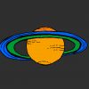 Dessin De Saturne Colorie Par Membre Non Inscrit Le 19 De serapportantà Saturne Dessin
