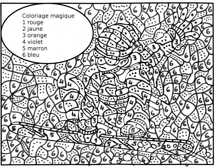 Dessin Magique Noel Cp Addition destiné Coloriage Magique Maternelle A