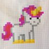 Dessin Pixel Art Licorne Facile - Les Dessins Et Coloriage avec Pixel Art Facile Chat