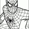 Dessins Gratuits À Colorier - Coloriage Spiderman Facile À avec Masque Spiderman A Imprimer