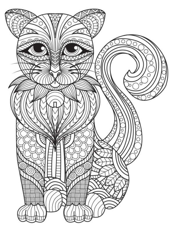 Dibujos De Mandalas De Animales Y Flores Para Colorear à Mandala Cm1