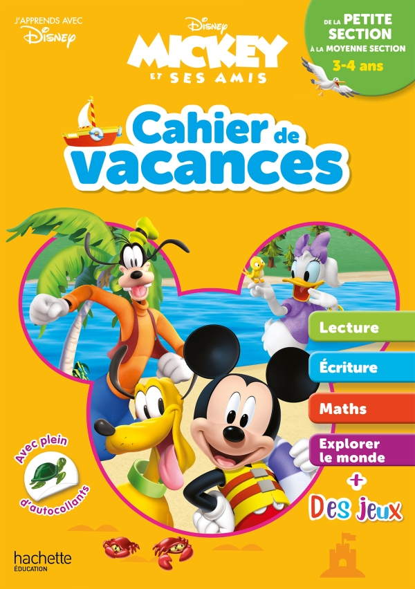 Disney - Mickey - Cahier De Vacances 2020, De La Petite serapportantà Cahier De Vacances Moyenne Section A Imprimer