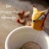 Diy Attache-Thé (Avec Images) | Diy, Bricolage Pot De concernant Bricolage Animaux De La Foret