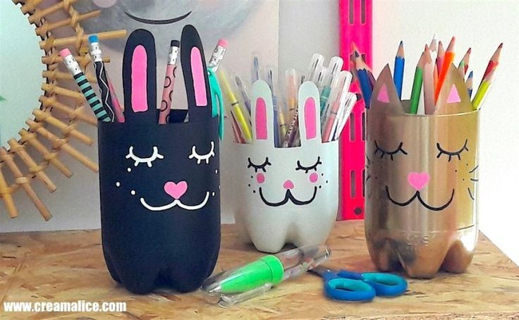 {Diy} Pots À Crayons Customisés Pour Une Rentrée Scolaire serapportantà Activité Manuelle Avec Des Allumettes