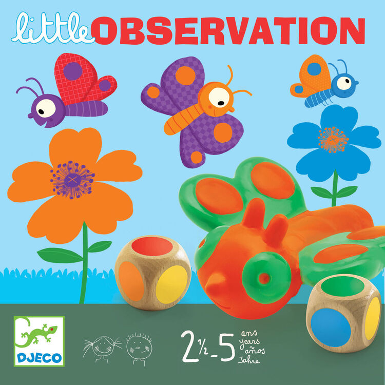 Djeco Little Observation Butterfly Board Game Only £16.00 serapportantà Little Observation Djeco