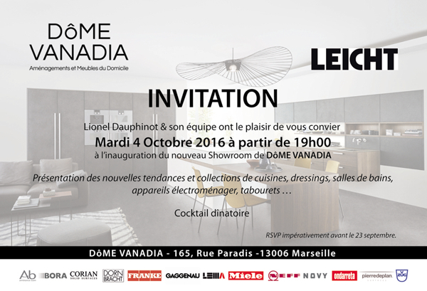 Dôme Vanadia Vous Invite À L&amp;#039;Inauguration De Son Nouveau concernant Carton Invitation Inauguration