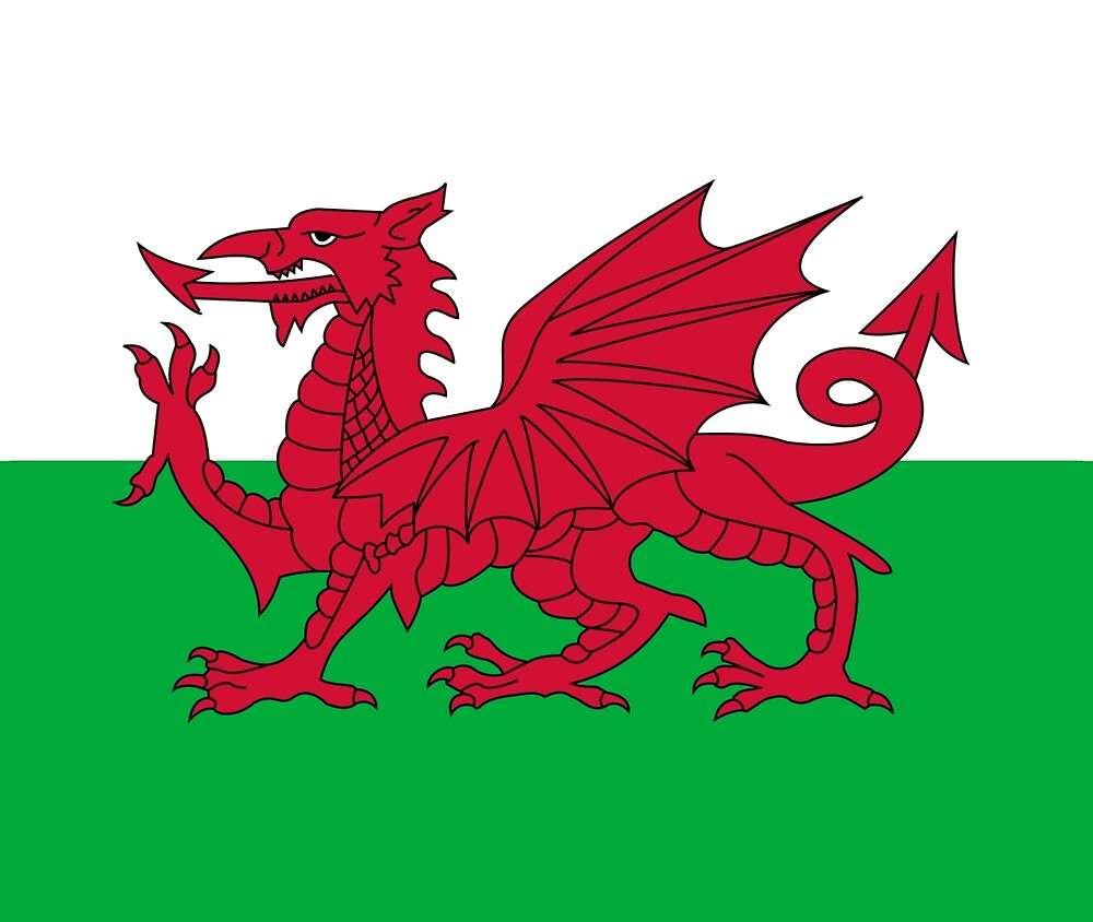 « Drapeau Pays De Galles » Par Flagshop | Redbubble tout Drapeau Du Pays De Galles À Colorier