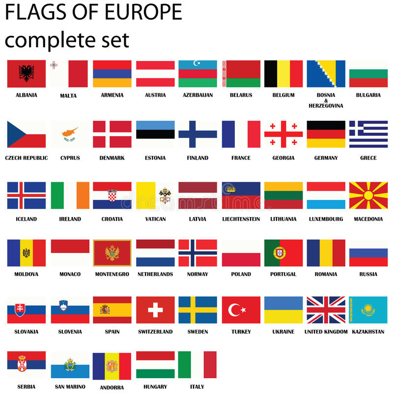 Drapeaux Des Pays De L&amp;#039;Europe Du Sud Des Courses De Brosse serapportantà Drapeaux Européens À Imprimer