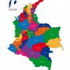 ⊛ Mapa De Colombia 🥇 Político &amp; Físico Para Imprimir | 2021 concernant Nombre De Region