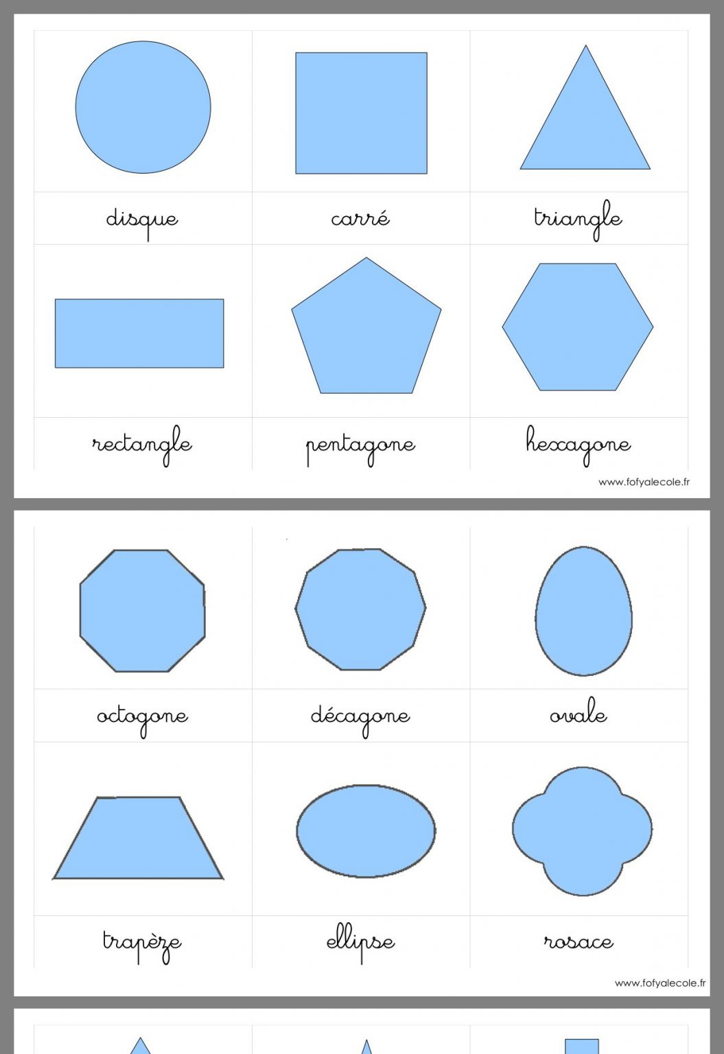 Regle Forme Geometrique - Arouisse.com