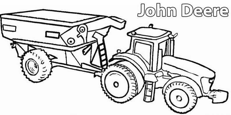 Épinglé Sur Enfants avec Dessin Animé De Tracteur John Deere
