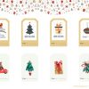 Etiquettes À Imprimer Pour Décorer Ses Cadeaux De Noël - A intérieur Etiquettes De Noel Pour Cadeaux
