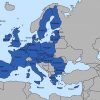 Europe - Carte Avec Symboles Des Pays » Vacances - Guide à Carte De L Europe Capitales