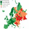 European Regions By Wealth (2Nd) [Op] [6500X7500] : Europe destiné Combien De Region En France 2017