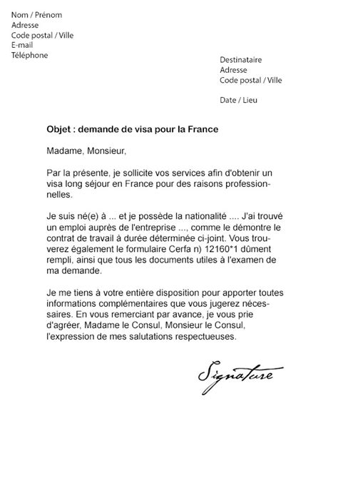 Modèle Lettre D Invitation Pour Visa  Arouisse.com