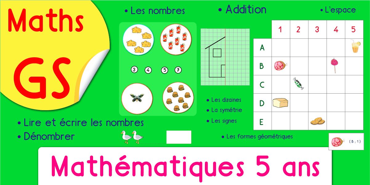 Exercices Maths Gs Maternelle Grande Section Jeux Fiches Pdf à Jeux En Ligne Maternelle Petite Section