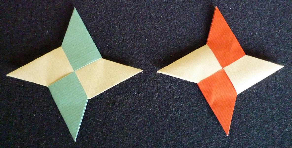 F. Ziegler : Origami À Nancy Et Autres Billevesées pour Video Comment Faire Un Shuriken En Papier