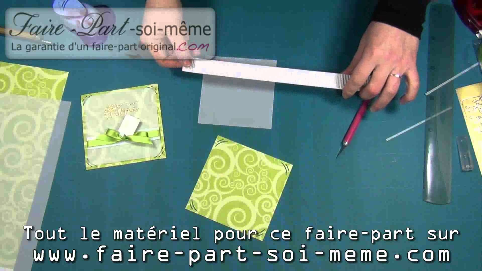 Faire-Part Baptême Vert Et Or | Faire Part Bapteme, Faire destiné Invitation Bapteme A Faire Soi Meme