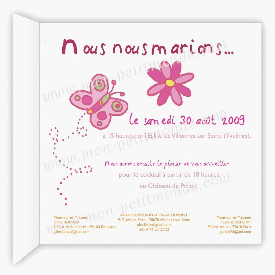 Faire Part Mariage Gratuit Word New Modele Carte concernant Modèle D Invitation De Mariage Gratuit