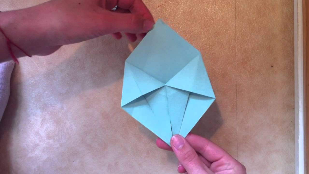 Faire Une Boite En Étoile En Origami - Boite En Forme D tout Comment Faire Une Étoile Ninja En Papier