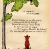 Fichier:hellé - Fables De La Fontaine - Le Corbeau Et Le intérieur Illustration Le Corbeau Et Le Renard